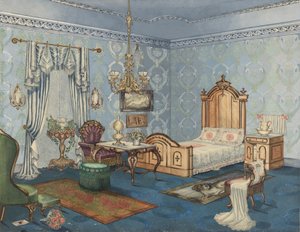 Camera da letto, 1882, c. 1941