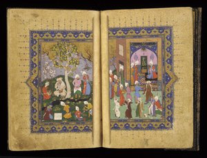 Un principe in trono dal Mathnavi di Rumi
