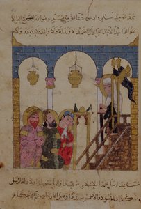 Abu-Zayd che predica nella moschea di Samarcanda da 