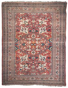 Tappeto Heriz, Persia nord-occidentale, terzo quarto del XIX secolo da Persian School