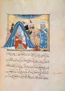 Illustrazione dal Maqamat (Gli incontri) di Al-Hariri da Persian School