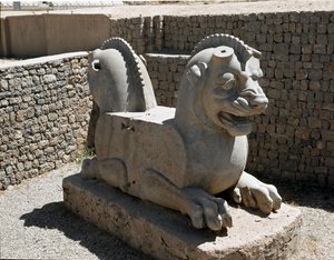 Protome a forma di leone, VI secolo a.C. da Persian School