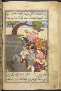 Or. 3248, f. 55v Shah Ismail e i qizilbash, dalla 