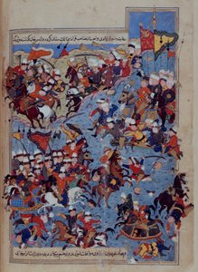 Battaglia tra Timur e Tuqtamish Khan nel 1395, dal 