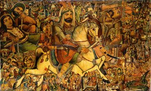 La battaglia di Kerbala, XIX secolo