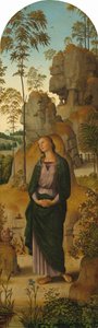 La Crocifissione con la Vergine, San Giovanni, San Girolamo e Santa Maria Maddalena da Perugino