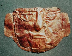 Maschera di mummia, dal Perù