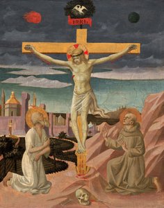La Crocifissione con San Girolamo e San Francesco