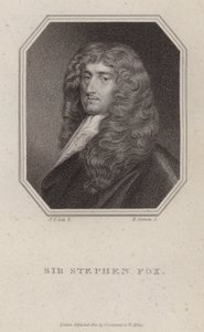 Sir Stephen Fox, politico inglese da Peter (after) Lely