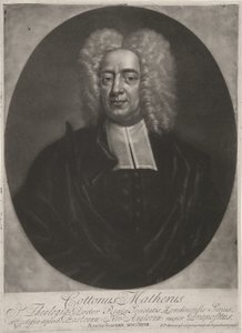 Cotton Mather, pub. 1728 da Peter (after) Pelham
