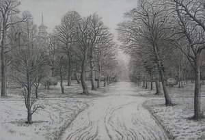 Kew Gardens in inverno