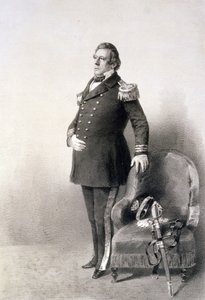 Commodoro Matthew Calbraith Perry (1794-1858) da 