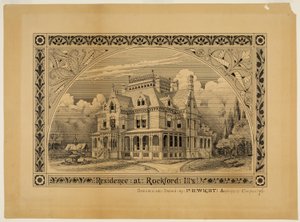 Casa N. C. Thompson, Rockford, Illinois, Prospettiva