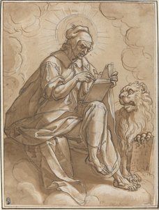 San Marco Evangelista da Peter Candid after Heinrich Aldegrever after Georg Pencz