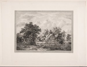 En bondegård da Peter Christian Schøler