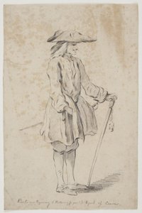 Figura di Holberg. Gert Londemann come Pedro in Don Ranudo da Peter Cramer