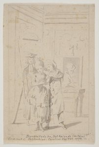 Pierrot e Colombina in "Il quadro parlante" da Peter Cramer