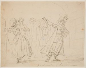 Scena da Il Mercante di Smirne da Peter Cramer