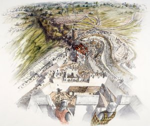 Assedio del castello di Dover, 1216, c. 1990-2010 da Peter Dunn