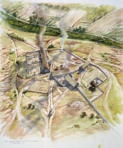 Greenshiel, Lindisfarne, Holy Island, Northumberland, IX secolo da Peter Dunn