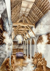 Priorato di Lindisfarne, c652AD, c1990-2010