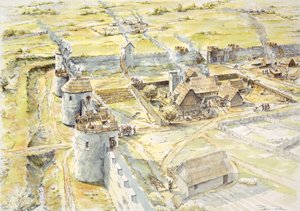 Castello di Portchester, fine X secolo, c1990-2010