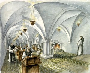 Abbazia di Rievaulx da Peter Dunn