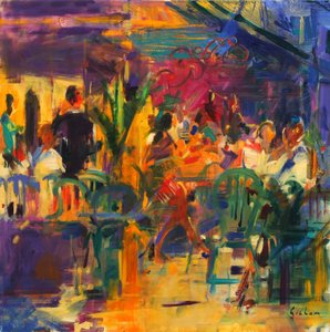 Café de la Place, St Paul de Vence