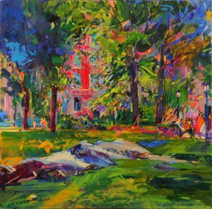 Cedar Hill, Central Park da Peter Graham (Contemporary)