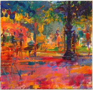 La Terrazza del Giardino da Peter Graham (Contemporary)