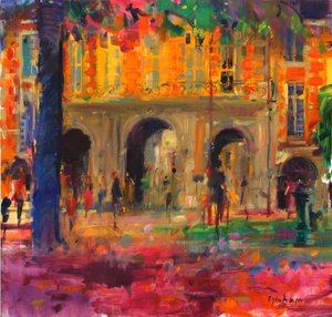 Il Padiglione Reale, Place des Vosges da Peter Graham (Contemporary)