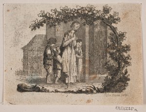 Vignetta per "Il viaggio di Sophie da Memel a Sassonia"