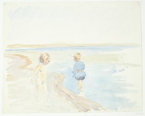 Bambini sulla spiaggia