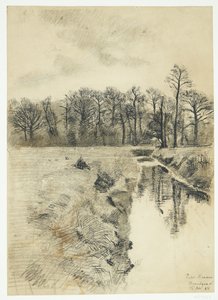 Paesaggio con un ruscello da Peter Hansen