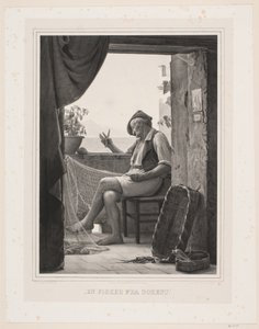 Un pescatore di Sorrento da Peter Henrik Gemzøe