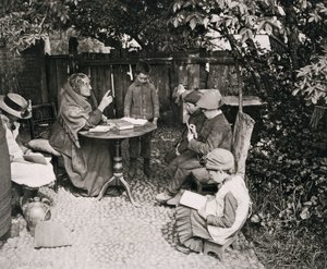 Una scuola di dame, 1887 da Peter Henry Emerson