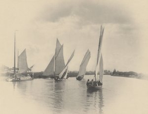 Una regata a Horning da Peter Henry Emerson