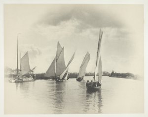 Una gara di vela a Horning da Peter Henry Emerson