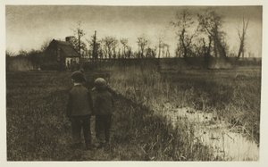 Un rospo sul sentiero: inizio primavera a Norfolk da Peter Henry Emerson
