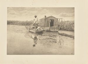 La casa di un cacciatore di anguille da Peter Henry Emerson