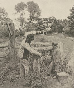 Al macinino--Un cortile di fattoria nel Suffolk da Peter Henry Emerson