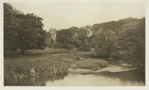 Haddon Hall, dai prati da Peter Henry Emerson