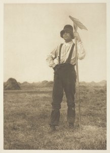 Fienaiolo con rastrello (Norfolk) da Peter Henry Emerson