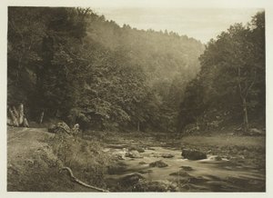 A Dove Dale (lato Staffordshire) da Peter Henry Emerson