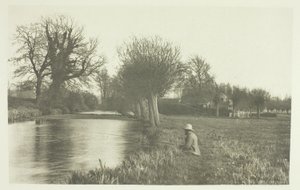 Casetta del custode, pesca di Amwell Magna da Peter Henry Emerson