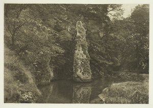 "Piscina del luccio". Beresford Dale da Peter Henry Emerson