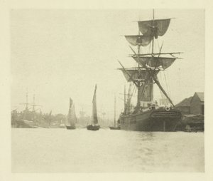 Ritorno dei pescatori di gamberi da Peter Henry Emerson