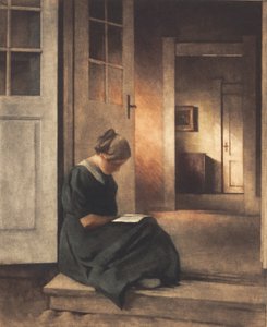 Alla porta del giardino da Peter Vilhelm Ilsted