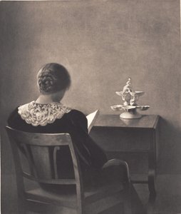 Donna che legge da Peter Vilhelm Ilsted