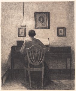 Donna che gioca da Peter Vilhelm Ilsted